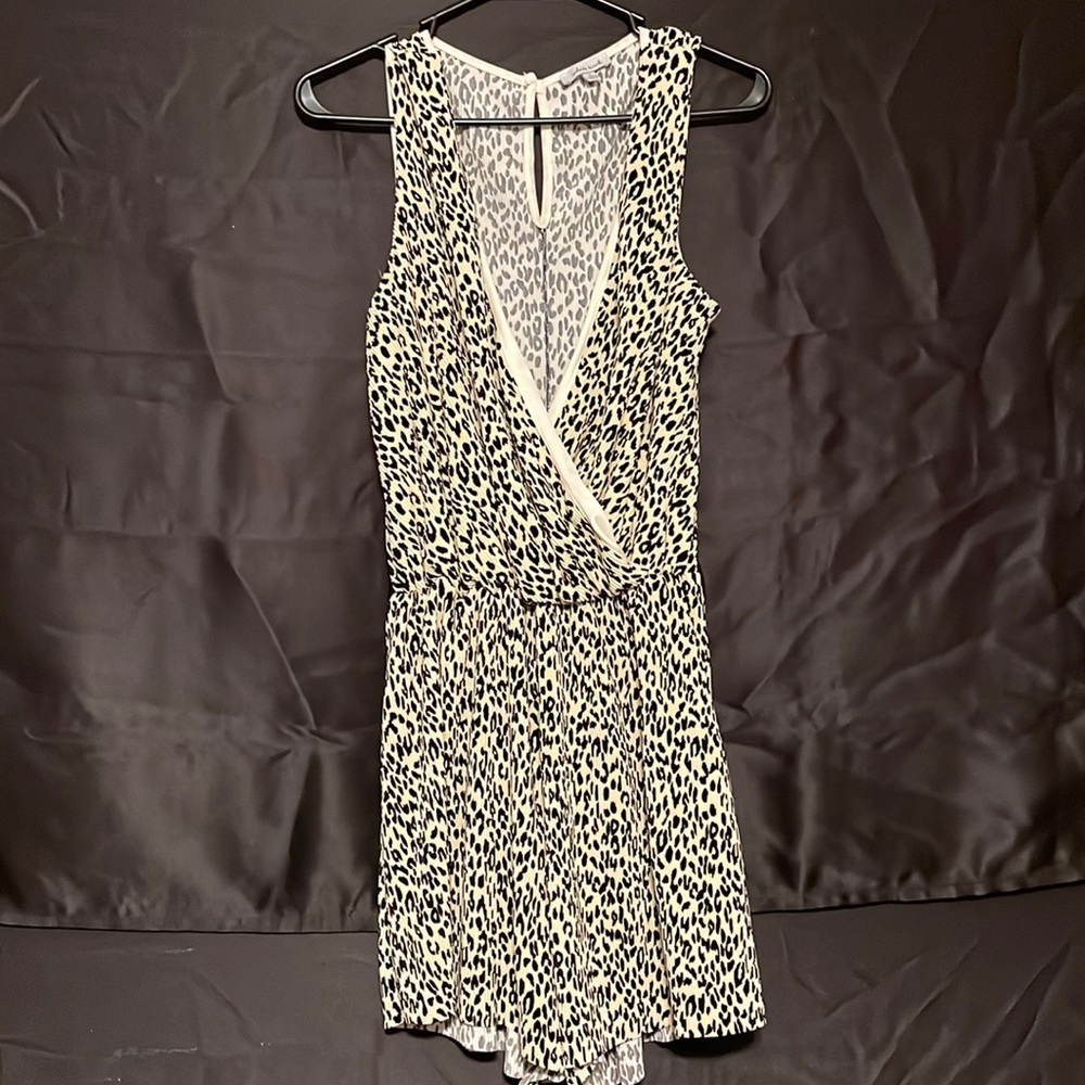 Cheetah romper